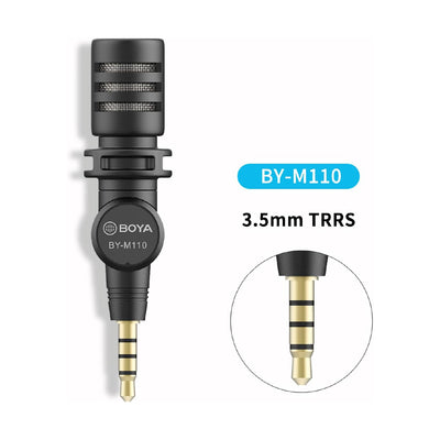 BOYA BY-M110 MINIATURE CONDENSER MICROPHONE