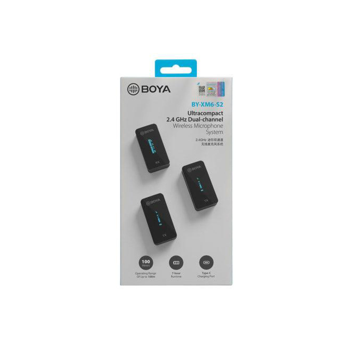 Boya BY-XM6-S2 Wireless Microphone System
