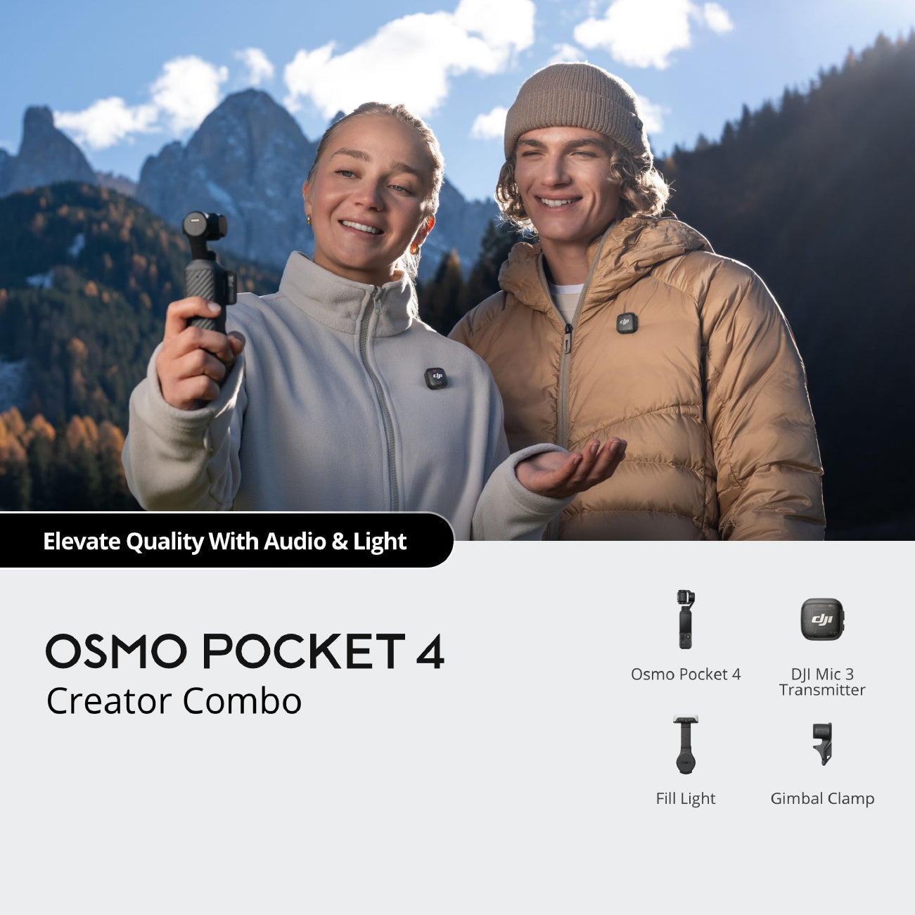 DJI Osmo Pocket 4 Pocket Gimbal Camera