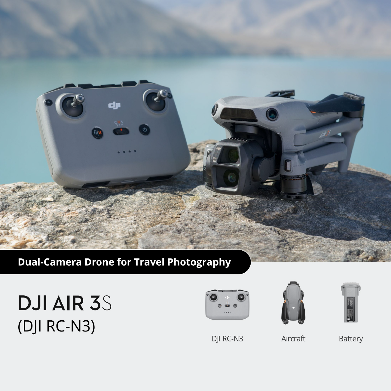 DJI Air 3S Dual-Camera Drone