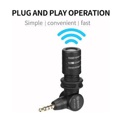 BOYA BY-M110 MINIATURE CONDENSER MICROPHONE