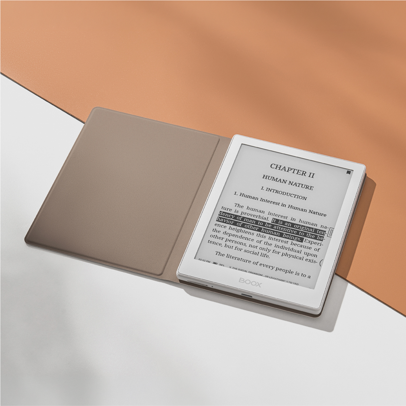 BOOX Go 6 Magnetic Case Beige