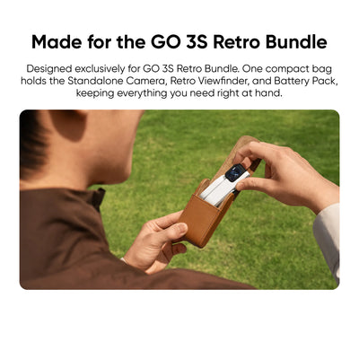 Insta360 GO 3S Classic Leather Case