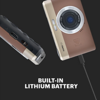 KODAK PIXPRO C1 Compact Digital Camera (Brown)