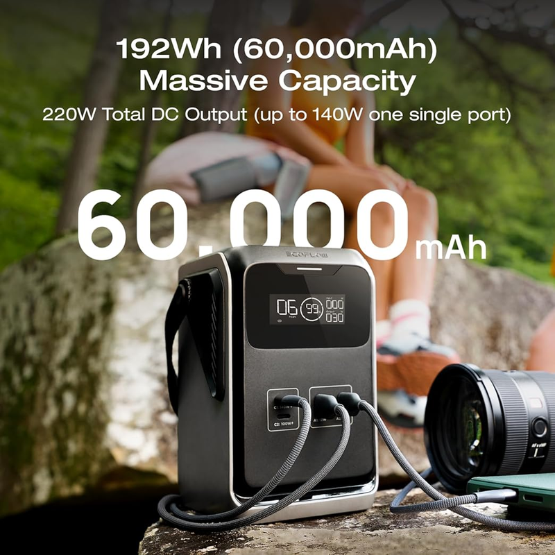 EcoFlow TRAIL 200 DC Power Station