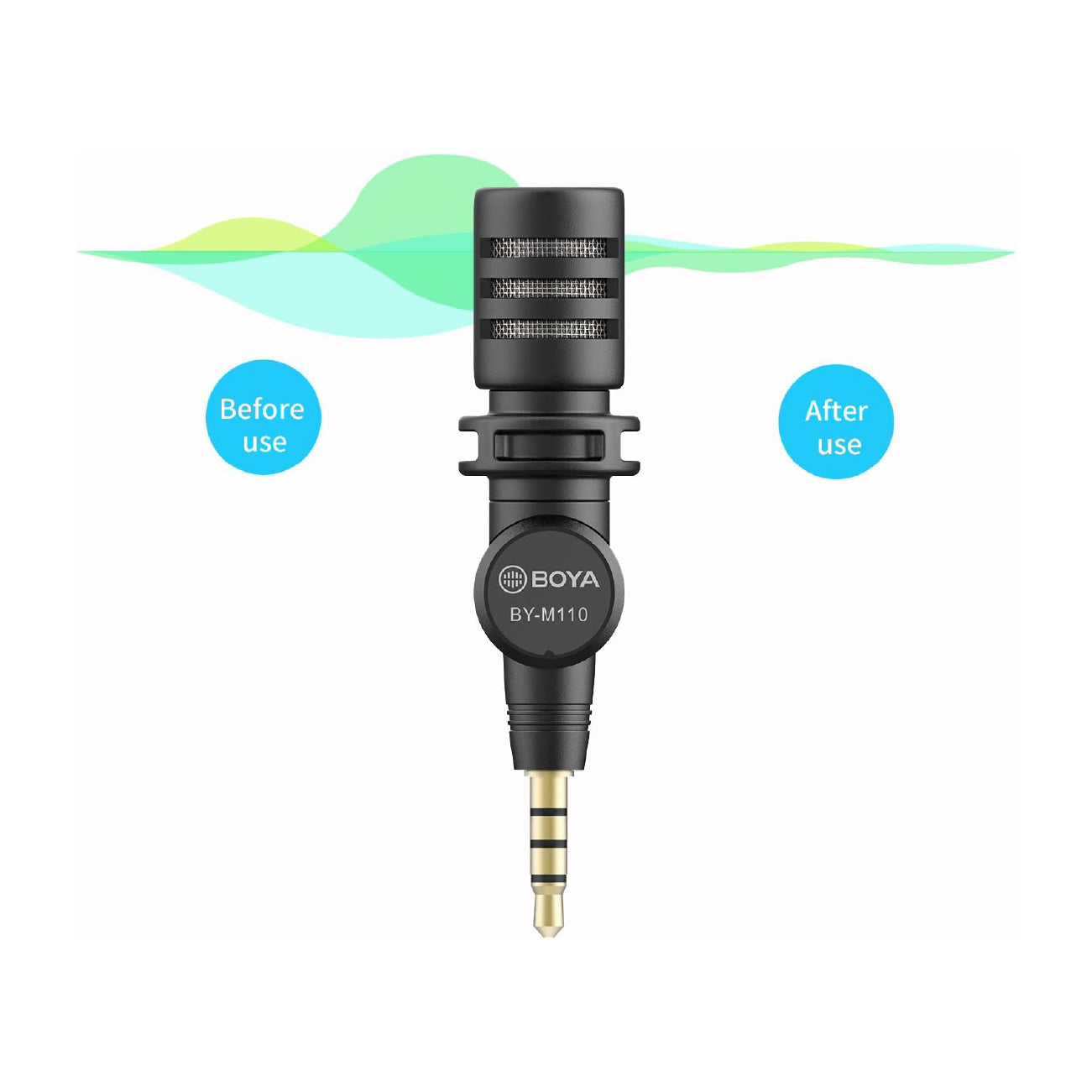 BOYA BY-M110 MINIATURE CONDENSER MICROPHONE