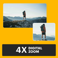 KODAK PIXPRO C1 Compact Digital Camera (Brown)