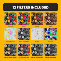 KODAK PIXPRO C1 Compact Digital Camera (Brown)