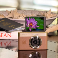 KODAK PIXPRO C1 Compact Digital Camera (Brown)