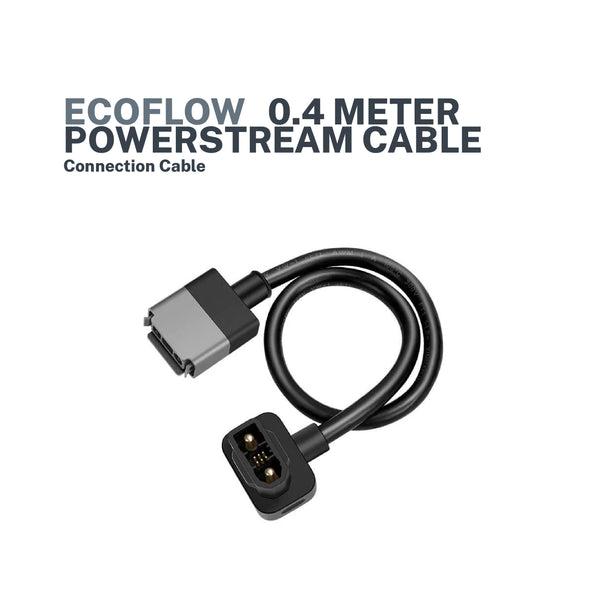 EcoFlow Powerstream Connection Cable for Power Station 0.4 Meter