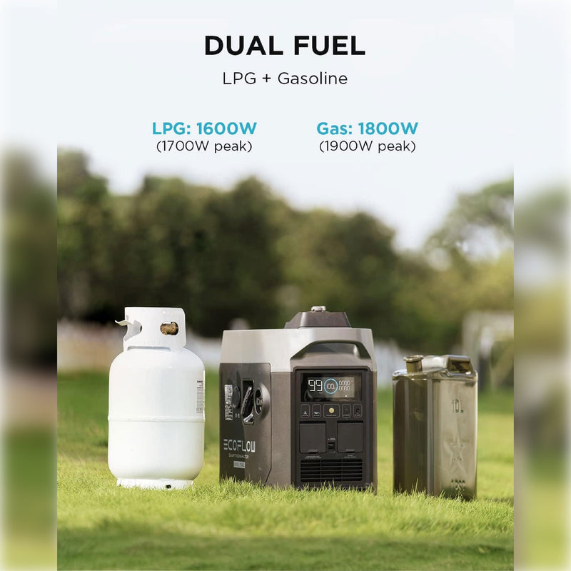 EcoFlow Smart Generator (Dual Fuels - Petrol & LPG)