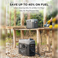 EcoFlow Smart Generator (Dual Fuels - Petrol & LPG) w/FREE TOKINA LPG Regulator & Hose