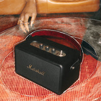 Marshall Kilburn III Portable Bluetooth Speaker (Black and Brass)