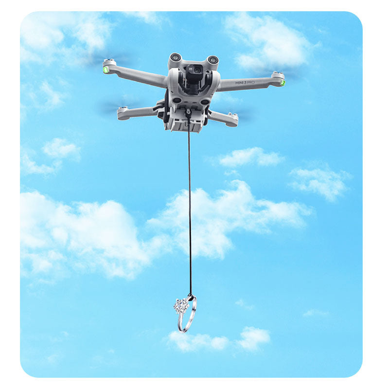  BRDRC Mini 3 Pro Drop Release, Payload Airdrop System Fishing  Bait Dropper Transport Clip Thrower Compatible with DJI Mini 3 / Mini 3 Pro  Drone Accessories : Toys & Games