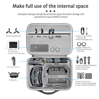 STARTRC Carrybag Storage Compartments