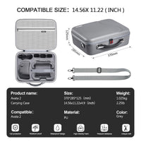 STARTRC Carrying Bag Size is 14.54x11.22 inches