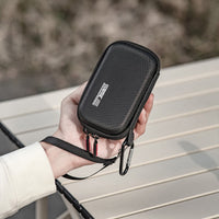 Someone holding the STARTRC Carry Bag for the DJI Mic 2