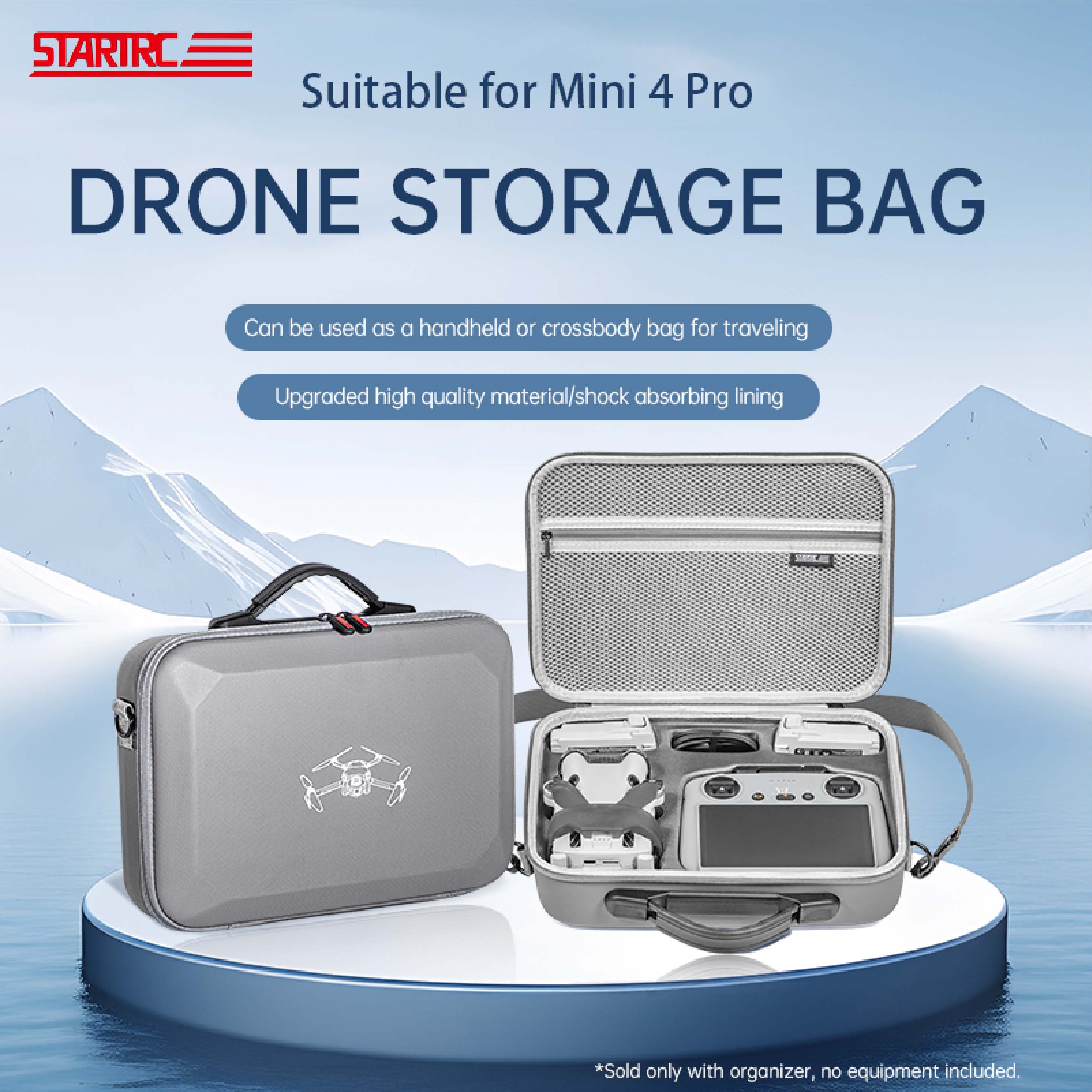 STARTRC DJI Mini 4 Pro with RC2 Drone Storage Bag