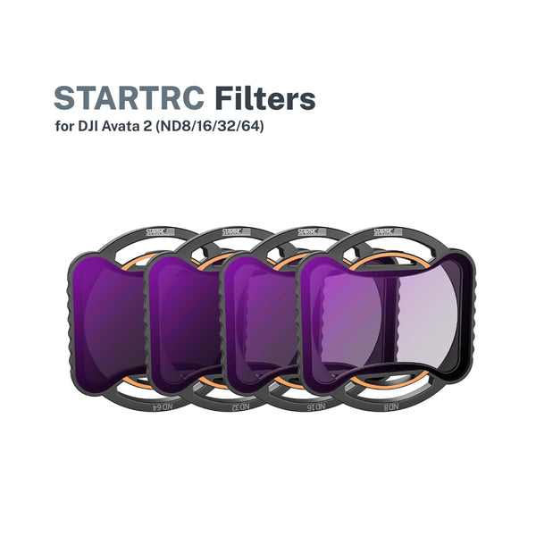 STARTRC Filters for DJI AVATA 2 4 packs (ND8/16/32/64)