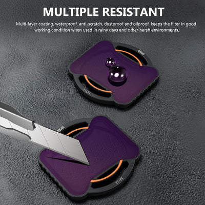 STARTRC Filter with a multi-layer resistant coating
