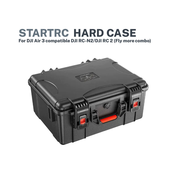 STARTRC Hard Case for DJI Air 3 compatible DJI RC-N2/DJI RC 2 (Fly more combo)