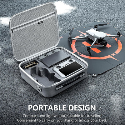 STARTRC PU Carrying bag for DJI Air 3 compatible DJI RC-N2/DJI RC 2(Fly more combo)