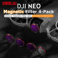 STARTRC Filters for DJI Neo UV ND/8/16/32(4Pcs-Pack)
