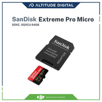Sandisk Extreme Pro Micro 64GB with Adapter