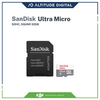 Sandisk Ultra Micro SDHC, SQUNR 32GB with SD Adapter
