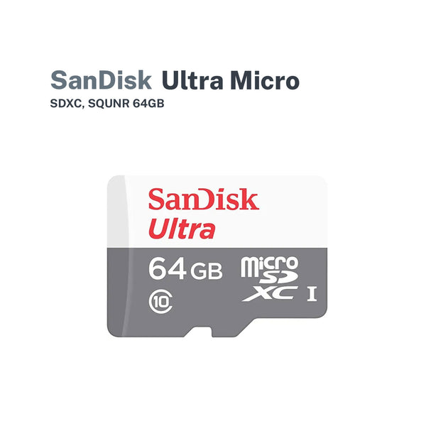 SanDisk Ultra microSDXC, SQUNR 64GB (SDSQUNR-064G-GN3MN)