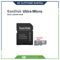 Sandisk Ultra Micro 64GB with Adapter