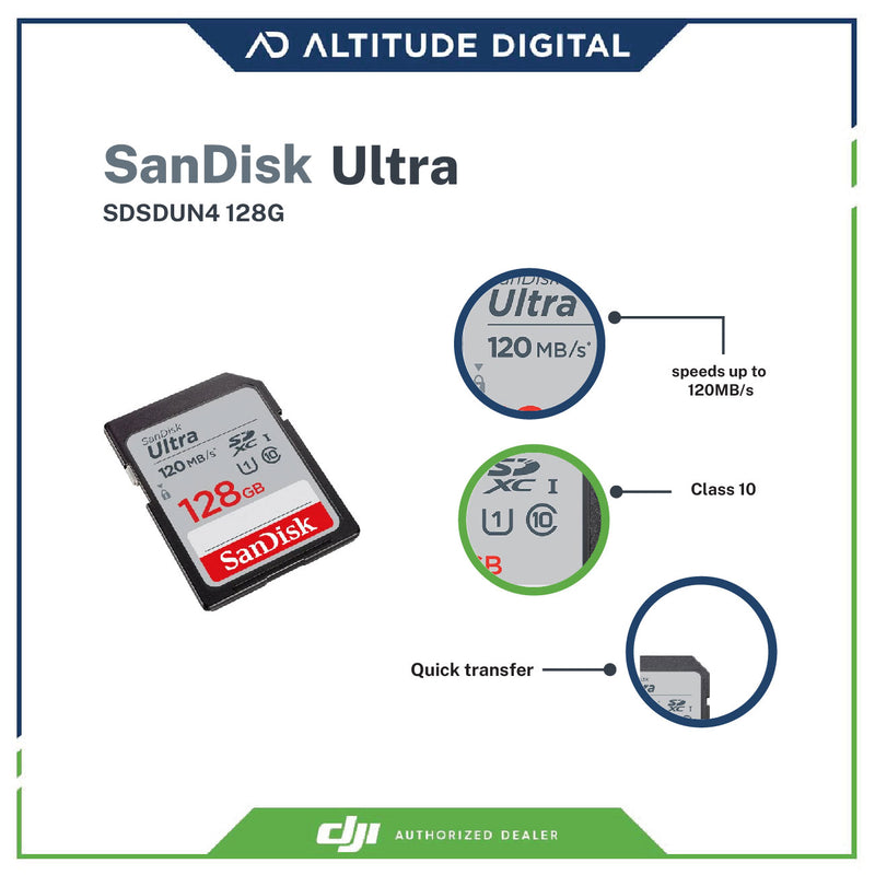 Sandisk Ultra SDSDUN4 128GB