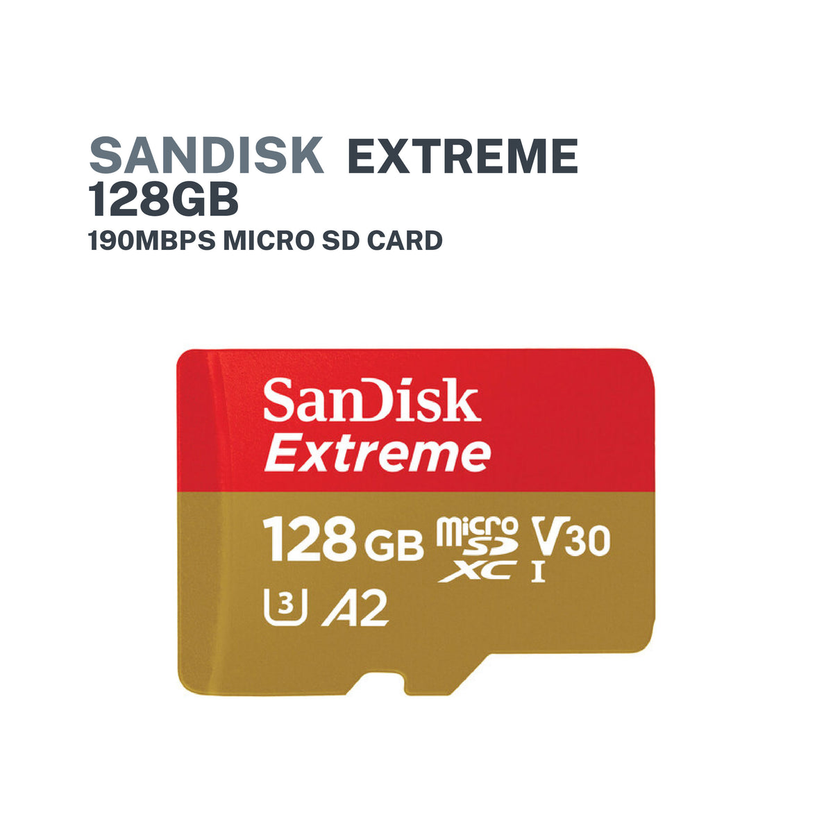 SanDisk Extreme UHS-I microSDXC Memory Card (64GB, 128GB