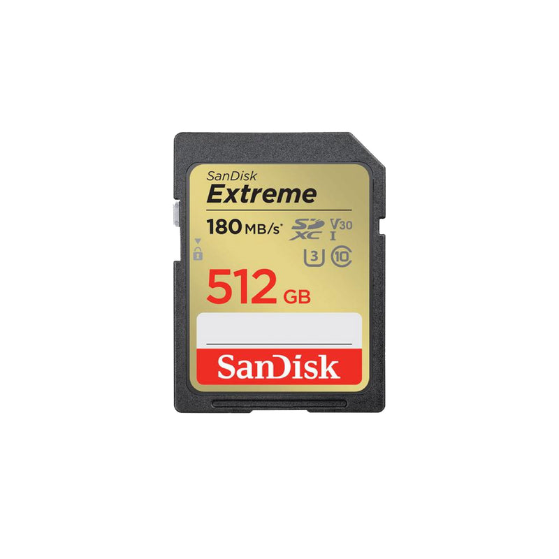 SanDisk Extreme SDXC, SDXVV 512GB (SDSDXVV-512G-GNCIN)