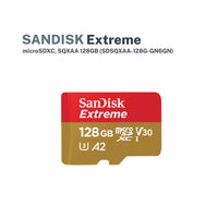 Sandisk Extreme MicroSDXC, SQXAA 128GB