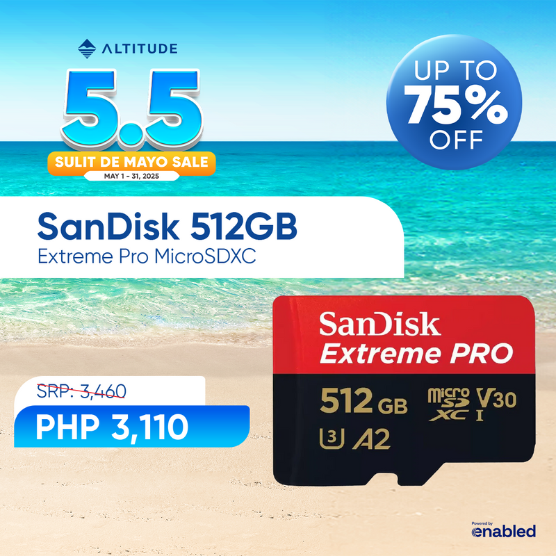 SanDisk Extreme Pro microSDXC, SQXCD 512GB (SDSQXCD-512G-GN6MA)