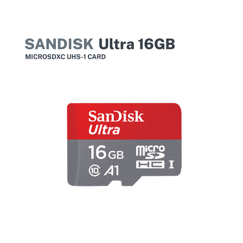 SanDisk Ultra microSDHC, SQUAR 16GB (SDSQUAR-016G-GN6MN)