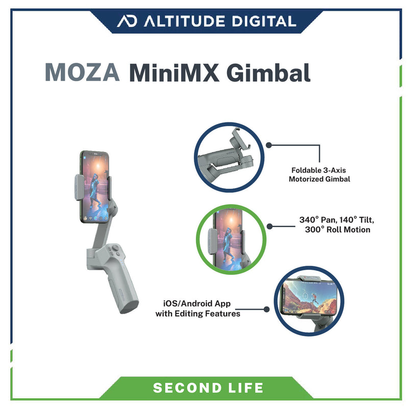 Moza Mini MX Gimbal for Smartphones (Second Life)