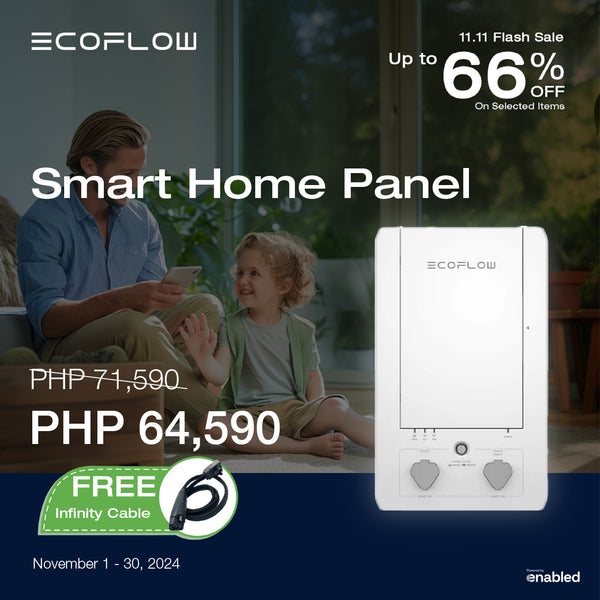 Ecoflow Smart Home Panel w/ Free Infinity Cable