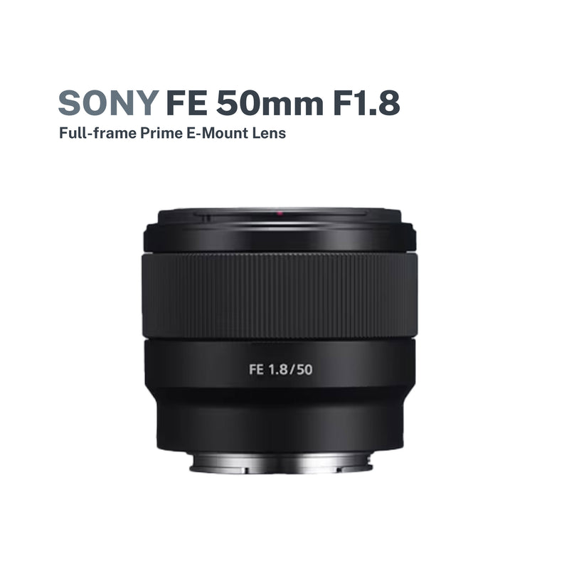 Sony FE 50mm F1.8 Lens (SEL50F18F)