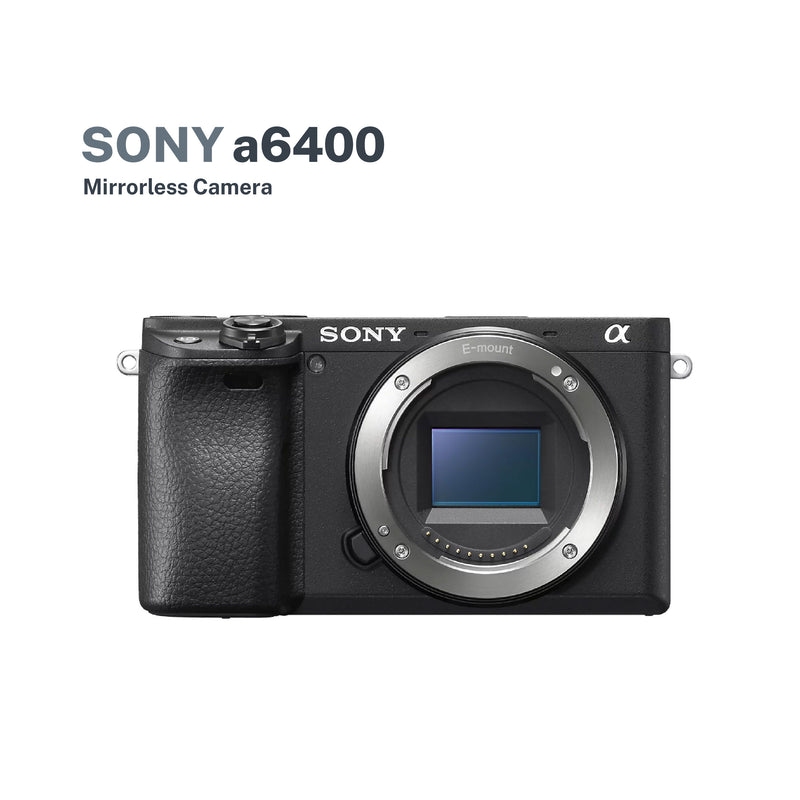 Sony a6400 Mirrorless Camera with Free Lexar 64GB Micro SD Card