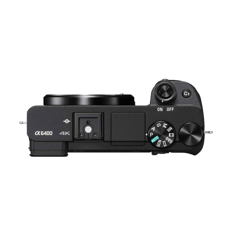 Sony a6400 Mirrorless Camera with Free Lexar 64GB Micro SD Card