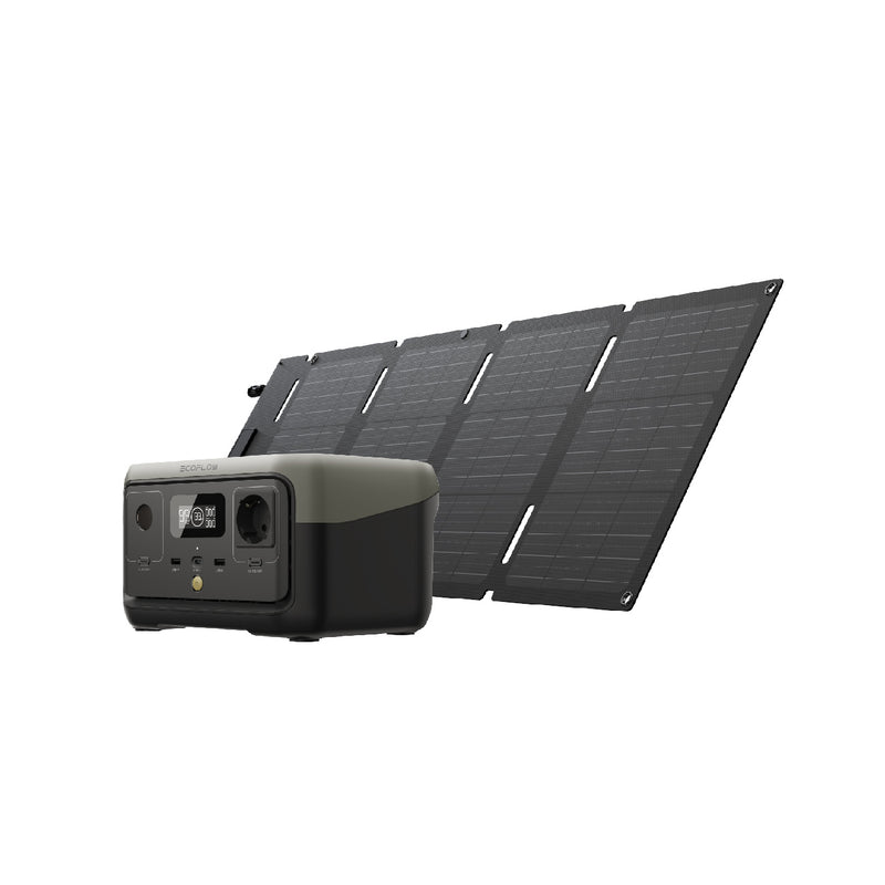 EcoFlow River 2 Power Station + 45W Solar Panel Bundle