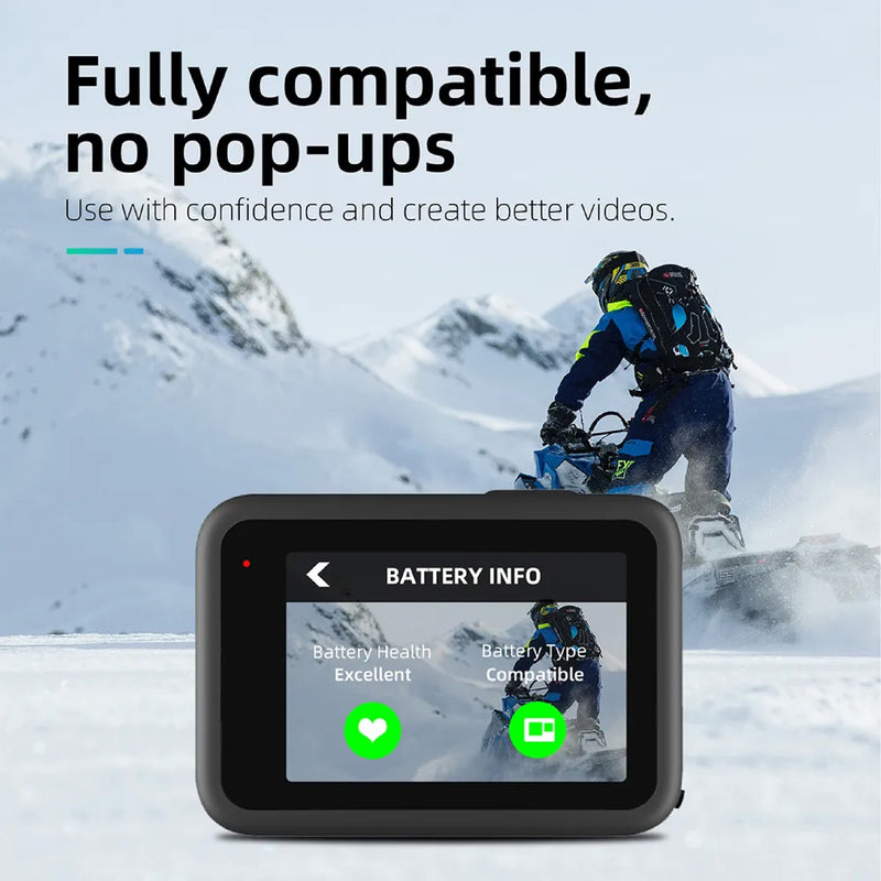 Telesin Fast charging lithium battery for GoPro Hero 11/10/9(GP-FCB-B11)