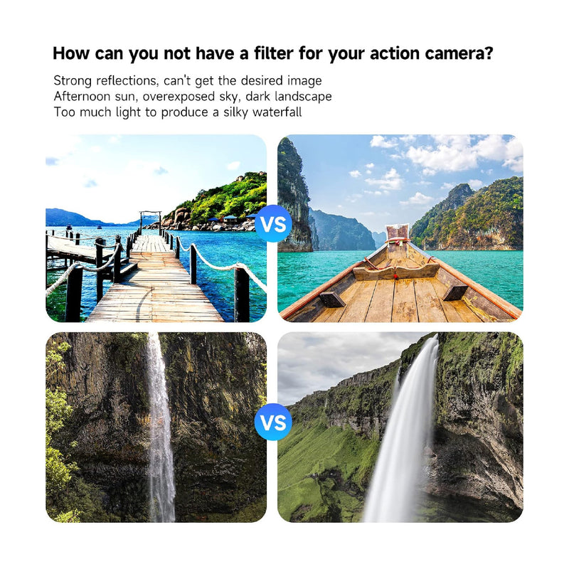 Telesin Circular Polarizer & ND Filter Set