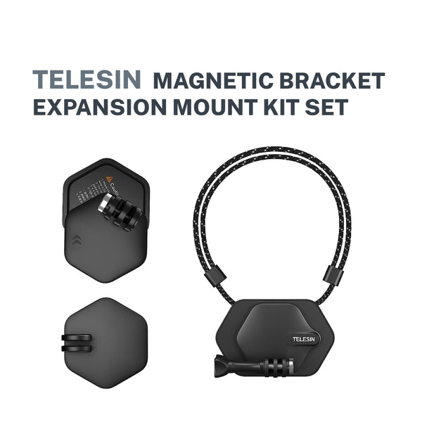 Telesin Magnetic Expansion Mount Kit Set