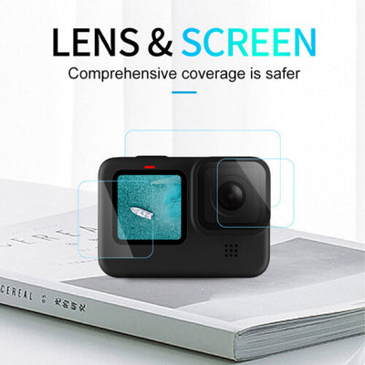 Telesin Lens and Screen Tempered Glass Film protector for DJI GoPro Hero 11