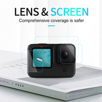 Telesin Lens and Screen Tempered Glass Film protector for DJI GoPro Hero 11