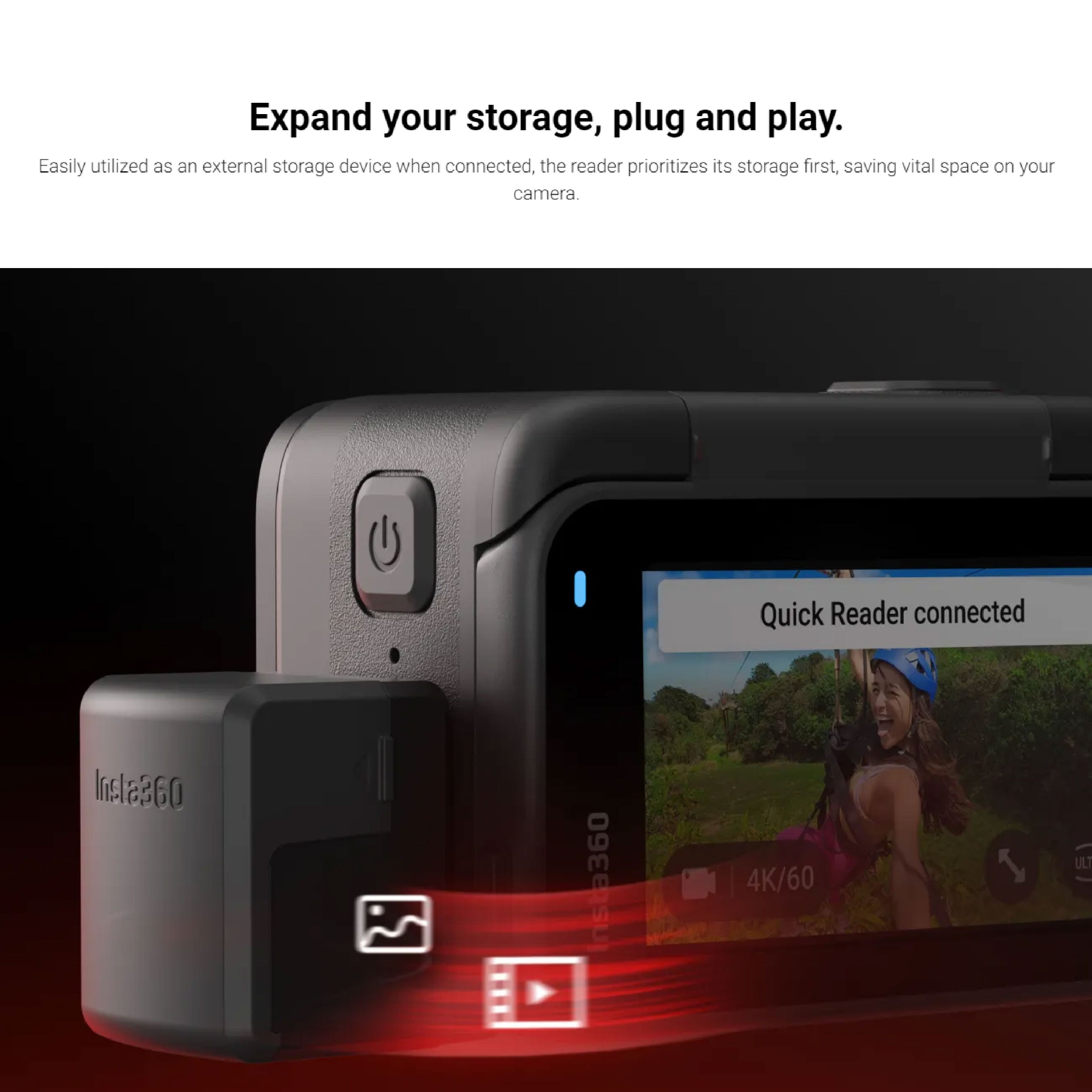 Insta360 Ace/Ace Pro Quick Reader