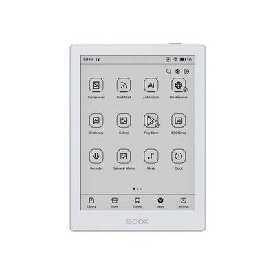 BOOX Go 6 E-ink Device Tablet White